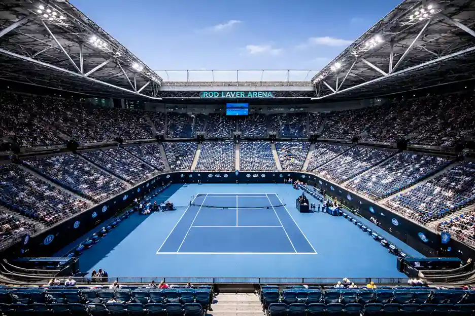 Rod Laver Arena in Melbourne bei den Australian Open