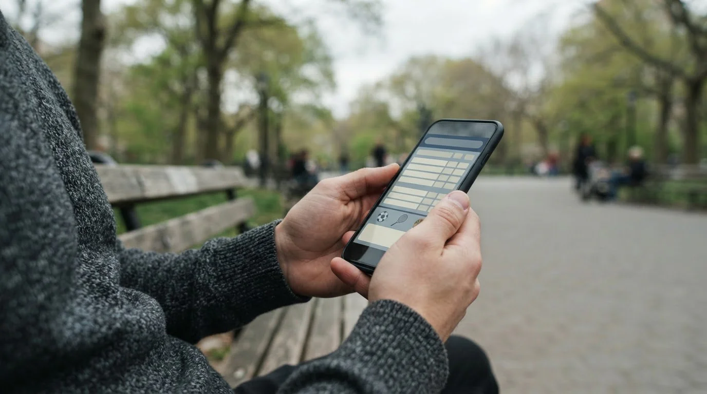 Smartphone-Nutzung für mobiles Wetten mit Payz-Zahlungsoption unterwegs