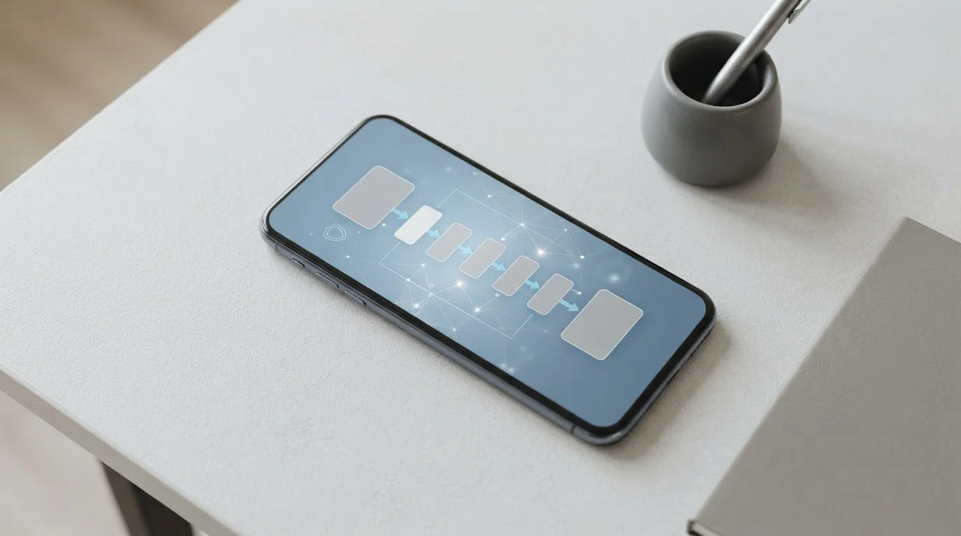 Smartphone mit PayPal-Zahlungsvorgang und Transaktionsübersicht