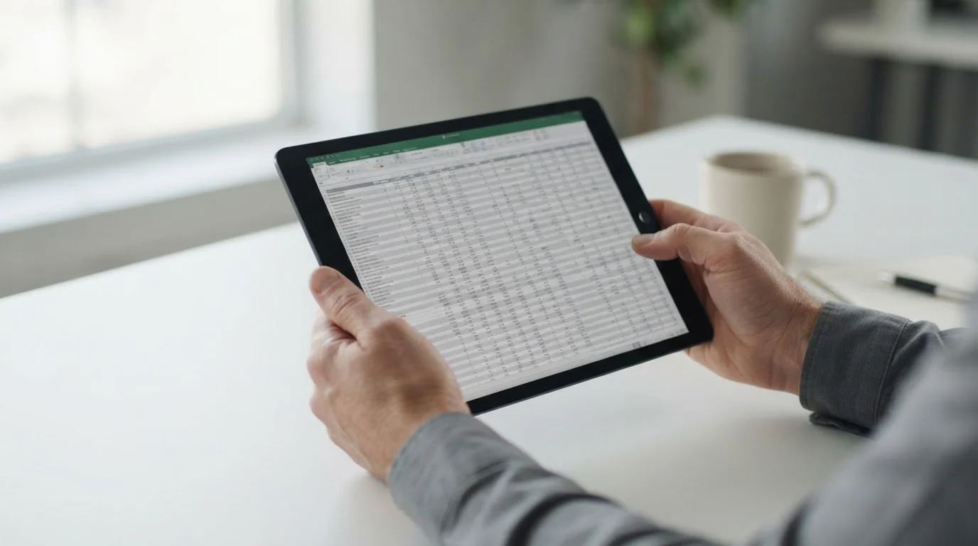 Vergleichstabelle verschiedener Wettanbieter auf Tablet-Bildschirm